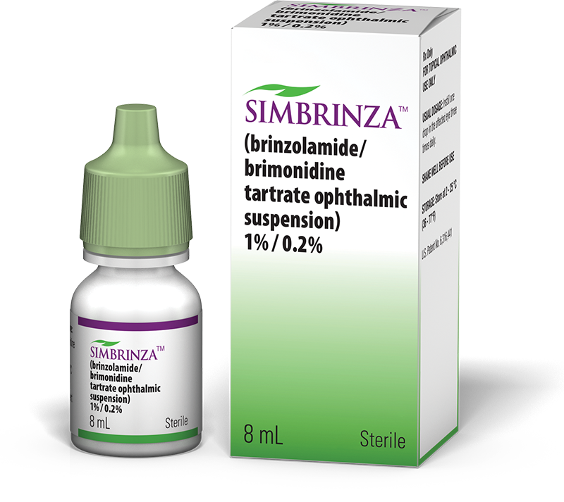 SIMBRINZA® (brinzolamide/brimonidine tartrate ophthalmic suspension)